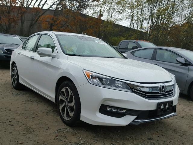 1HGCR2F91HA272259 - 2017 HONDA ACCORD EXL WHITE photo 1