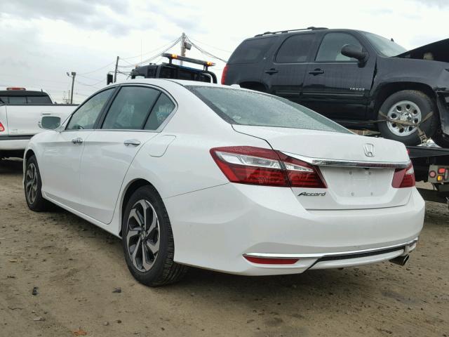 1HGCR2F91HA272259 - 2017 HONDA ACCORD EXL WHITE photo 3