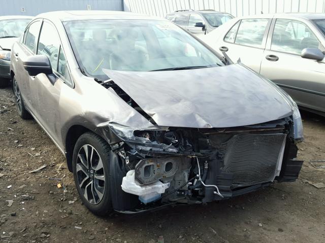 19XFB2F80EE061070 - 2014 HONDA CIVIC EX BEIGE photo 1