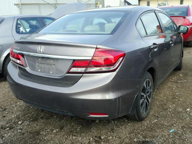 19XFB2F80EE061070 - 2014 HONDA CIVIC EX BEIGE photo 4