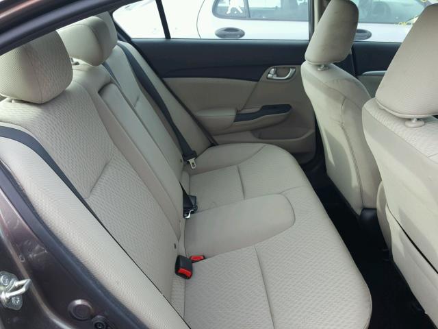 19XFB2F80EE061070 - 2014 HONDA CIVIC EX BEIGE photo 6