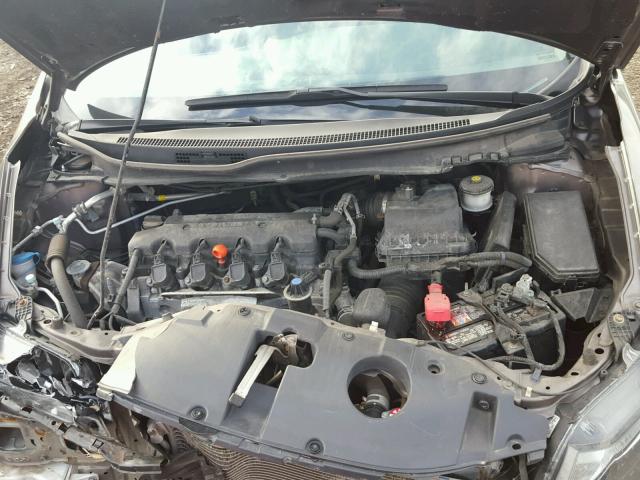 19XFB2F80EE061070 - 2014 HONDA CIVIC EX BEIGE photo 7