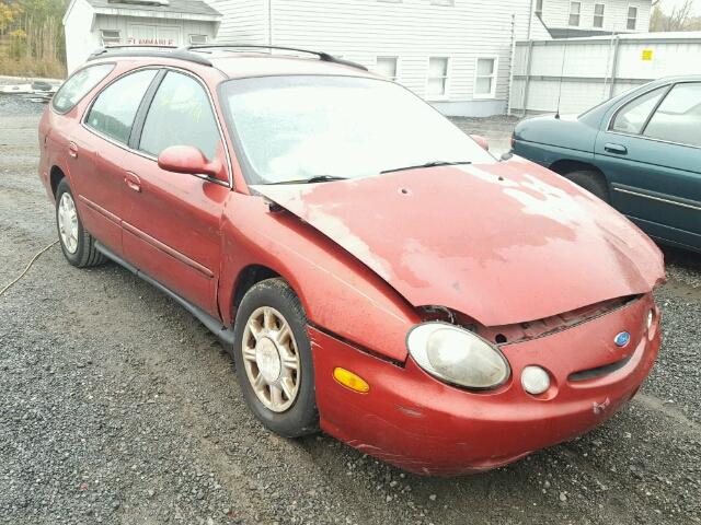 1FALP57U2VA187389 - 1997 FORD TAURUS GL RED photo 1