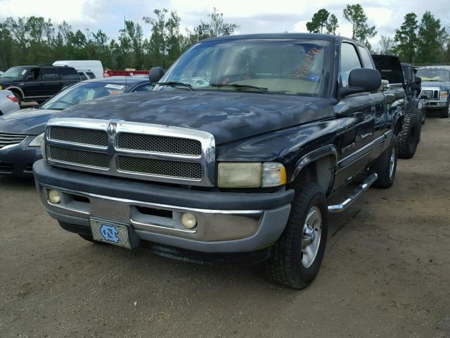 3B7HF13Z4XG143170 - 1999 DODGE RAM 1500 BLACK photo 2