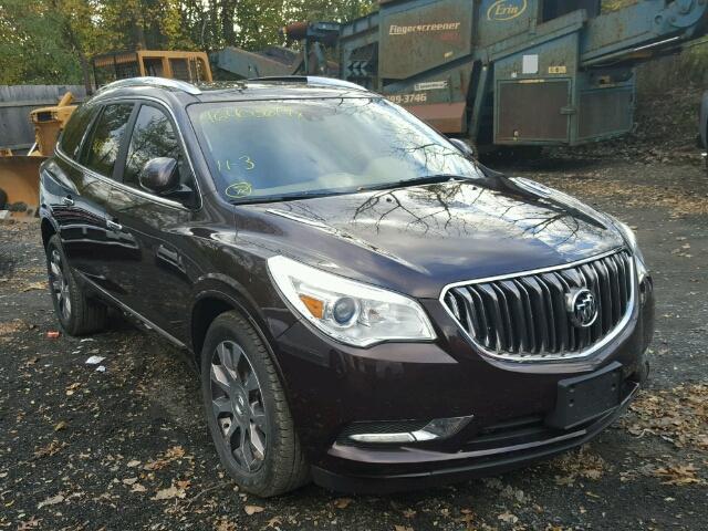 5GAKRCKD1HJ192892 - 2017 BUICK ENCLAVE BURGUNDY photo 1