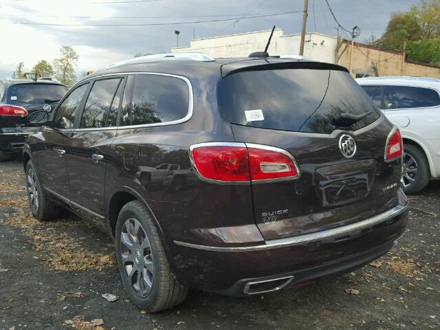 5GAKRCKD1HJ192892 - 2017 BUICK ENCLAVE ბურგუნდია ფოტო 3