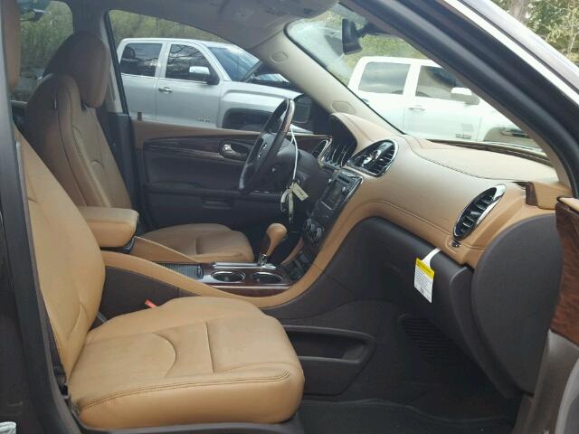 5GAKRCKD1HJ192892 - 2017 BUICK ENCLAVE ბურგუნდია ფოტო 5