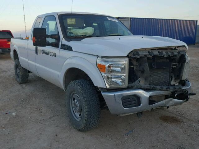 1FT7X2B6XEEA25540 - 2014 FORD F250 SUPER WHITE photo 1