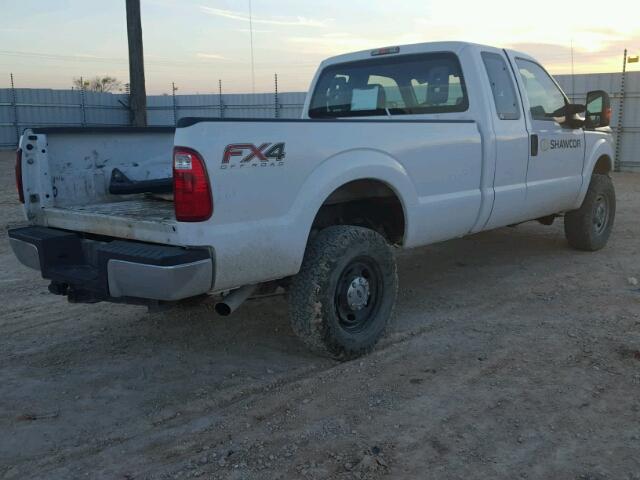 1FT7X2B6XEEA25540 - 2014 FORD F250 SUPER WHITE photo 4