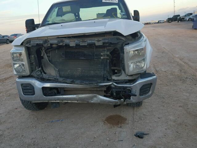 1FT7X2B6XEEA25540 - 2014 FORD F250 SUPER WHITE photo 9