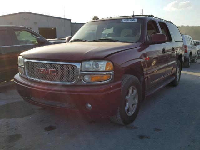 1GKFK66U03J142417 - 2003 GMC YUKON XL D MAROON photo 2