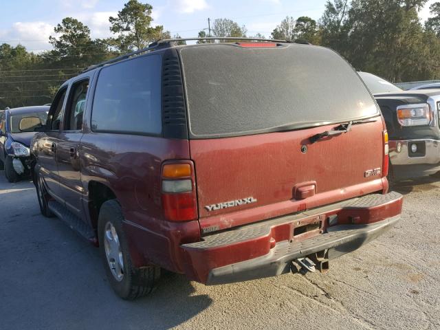 1GKFK66U03J142417 - 2003 GMC YUKON XL D MAROON photo 3