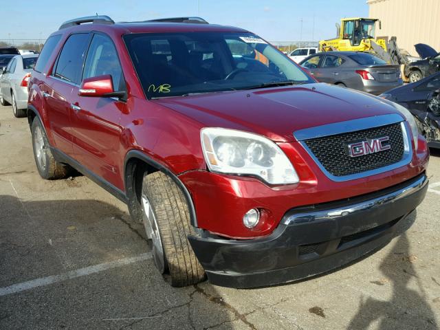 1GKEV33D29J168743 - 2009 GMC ACADIA SLT წითელი ფოტო 1