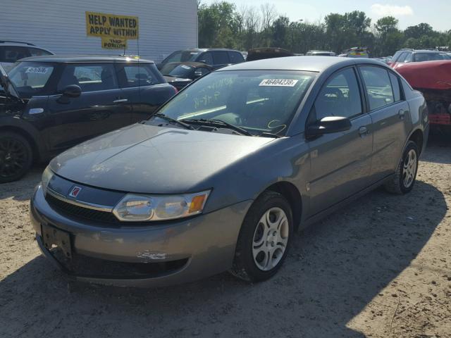 1G8AJ52F14Z137167 - 2004 SATURN ION LEVEL GRAY photo 2