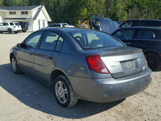 1G8AJ52F14Z137167 - 2004 SATURN ION LEVEL GRAY photo 3