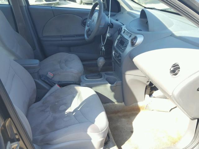 1G8AJ52F14Z137167 - 2004 SATURN ION LEVEL GRAY photo 5