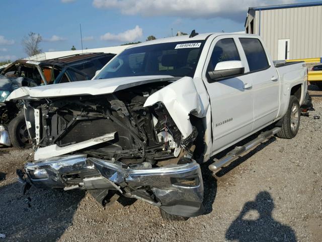 3GCUKREC5FG247344 - 2015 CHEVROLET SILVERADO WHITE photo 2