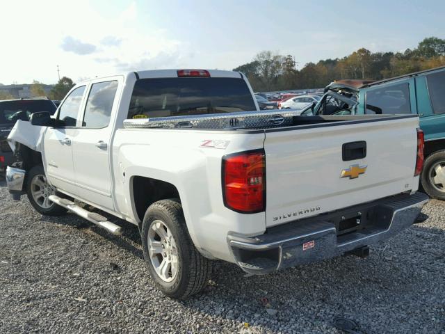 3GCUKREC5FG247344 - 2015 CHEVROLET SILVERADO WHITE photo 3