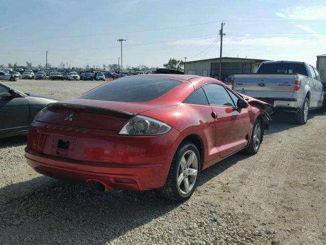 4A3AK24F49E017695 - 2009 MITSUBISHI ECLIPSE GS BURGUNDY photo 4