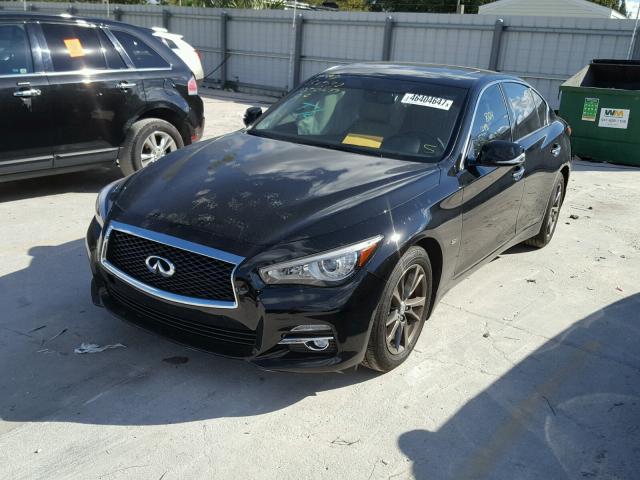 JN1EV7AP4HM741318 - 2017 INFINITI Q50 PREMIU BLACK photo 2