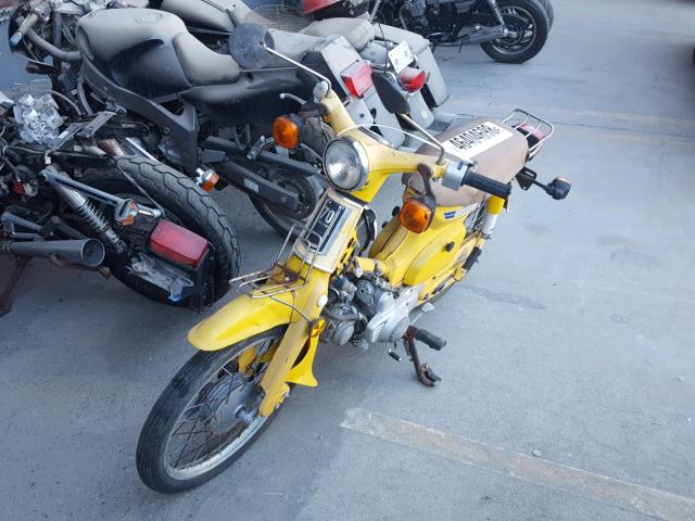 DA0105BS114233 - 1981 HONDA MOTORCYCLE YELLOW photo 2