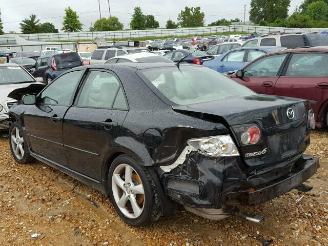 1YVHP80C485M28363 - 2008 MAZDA 6 I BLACK photo 2