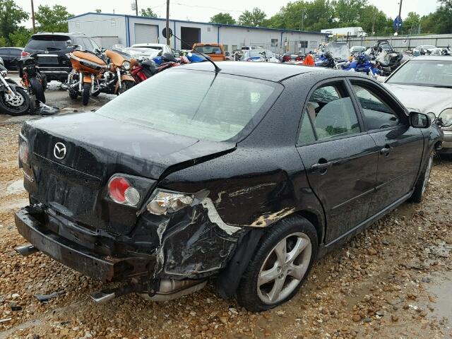 1YVHP80C485M28363 - 2008 MAZDA 6 I BLACK photo 4