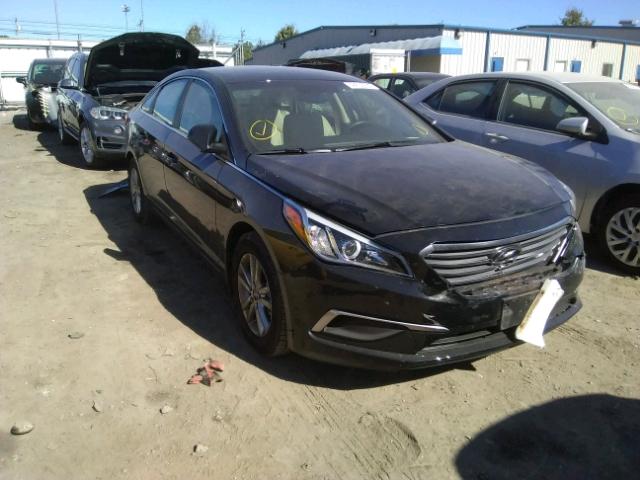 5NPE24AF1HH595854 - 2017 HYUNDAI SONATA SE BLACK photo 1