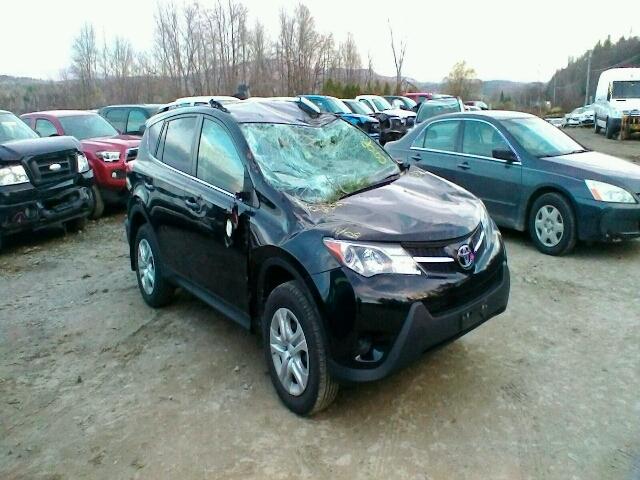 2T3BFREV6EW223419 - 2014 TOYOTA RAV4 LE BLACK photo 1