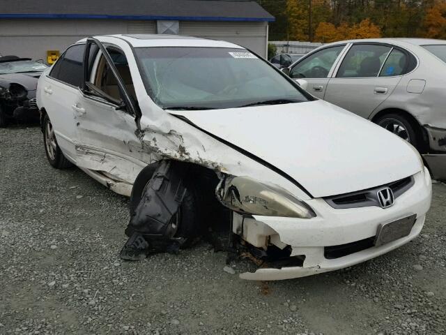 1HGCM56674A149372 - 2004 HONDA ACCORD EX WHITE photo 1