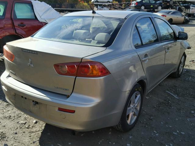 JA3AU26U98U003948 - 2008 MITSUBISHI LANCER ES GOLD photo 4