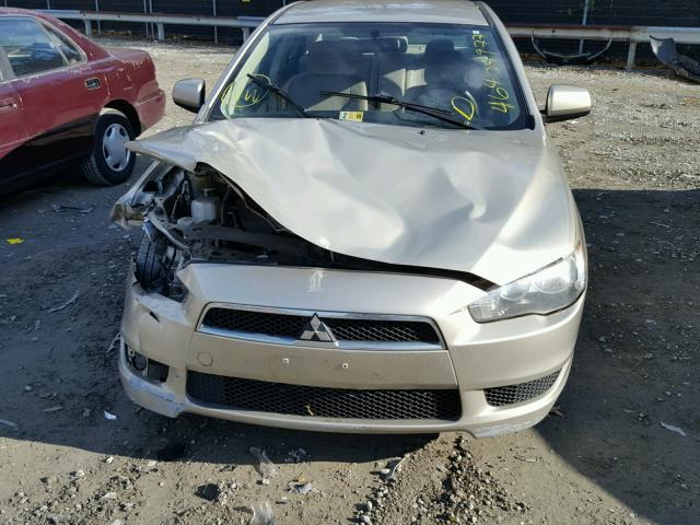 JA3AU26U98U003948 - 2008 MITSUBISHI LANCER ES GOLD photo 9