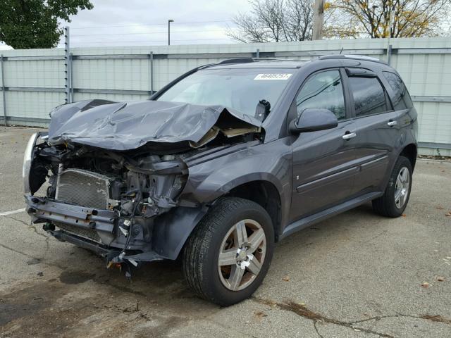 2CNDL83F386328907 - 2008 CHEVROLET EQUINOX LT GRAY photo 2