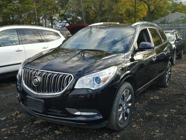 5GAKRBKD3HJ168250 - 2017 BUICK ENCLAVE BLACK photo 2