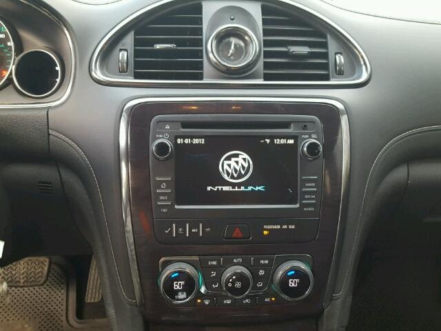 5GAKRBKD3HJ168250 - 2017 BUICK ENCLAVE BLACK photo 9