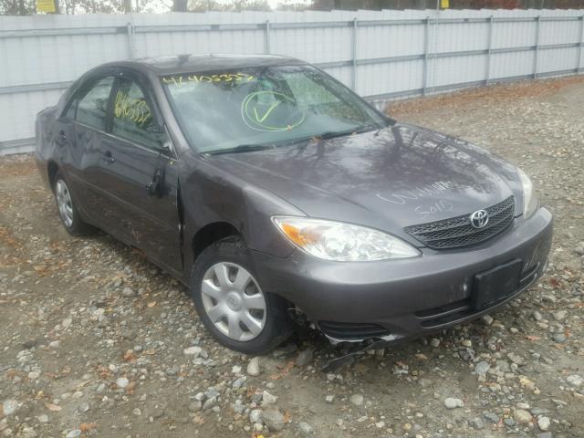 JTDBE32K230176398 - 2003 TOYOTA CAMRY GRAY photo 1