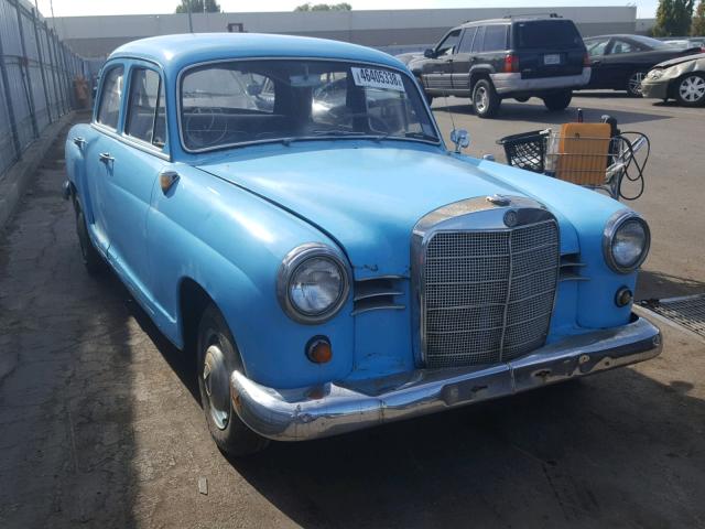 12111010040602 - 1961 MERCEDES-BENZ 190 BLUE photo 1