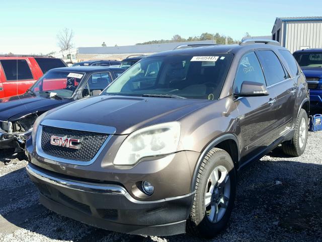 1GKER23D09J141944 - 2009 GMC ACADIA SLT BROWN photo 2