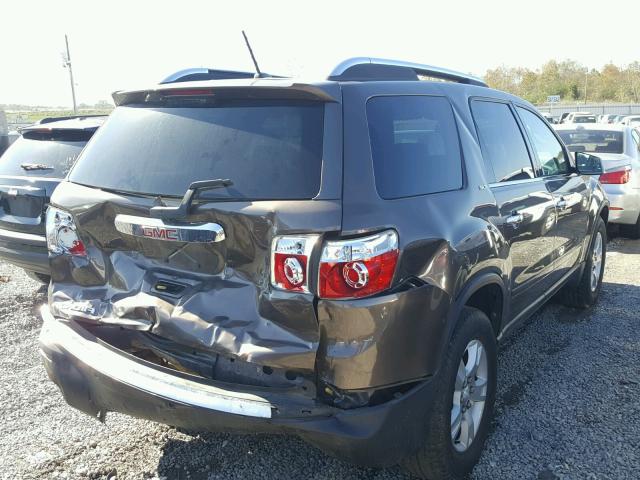 1GKER23D09J141944 - 2009 GMC ACADIA SLT BROWN photo 4