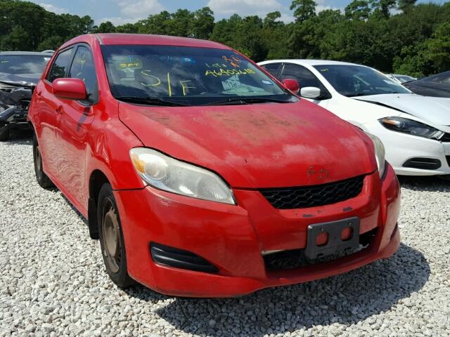 2T1KU40E39C061166 - 2009 TOYOTA COROLLA MA RED photo 1