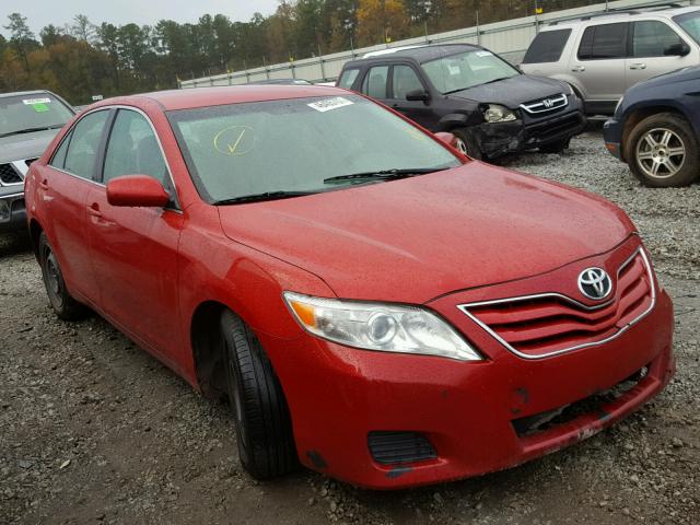 4T1BF3EK4BU134553 - 2011 TOYOTA CAMRY BASE BURGUNDY photo 1