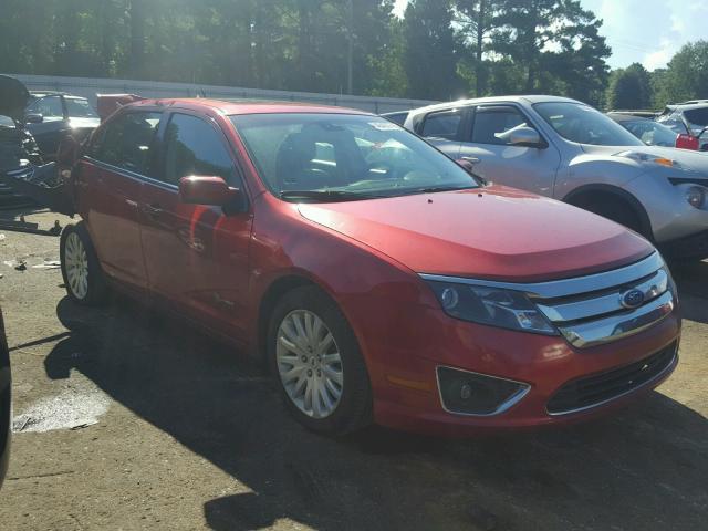 3FADP0L39BR259937 - 2011 FORD FUSION HYB RED photo 1