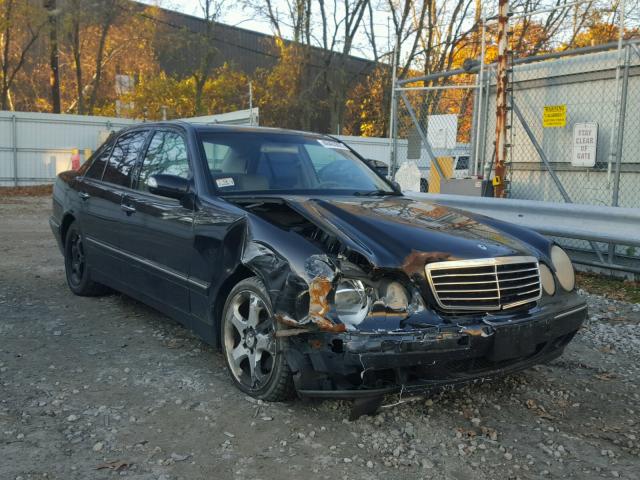 WDBJF70J42B485303 - 2002 MERCEDES-BENZ E 430 BLACK photo 1