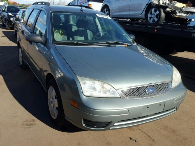 1FAFP36N26W109114 - 2006 FORD FOCUS ZXW GREEN photo 1