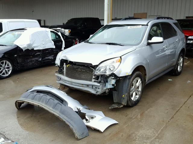 2GNALDEK3C1268733 - 2012 CHEVROLET EQUINOX LT SILVER photo 2