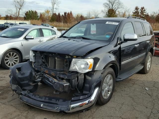 1A8HW58T39F710591 - 2009 CHRYSLER ASPEN BLACK photo 2