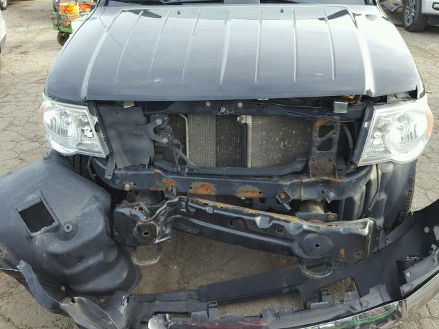 1A8HW58T39F710591 - 2009 CHRYSLER ASPEN BLACK photo 7