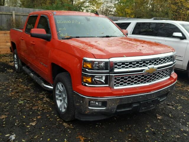 3GCPCREH2FG323351 - 2015 CHEVROLET SILVERADO RED photo 1