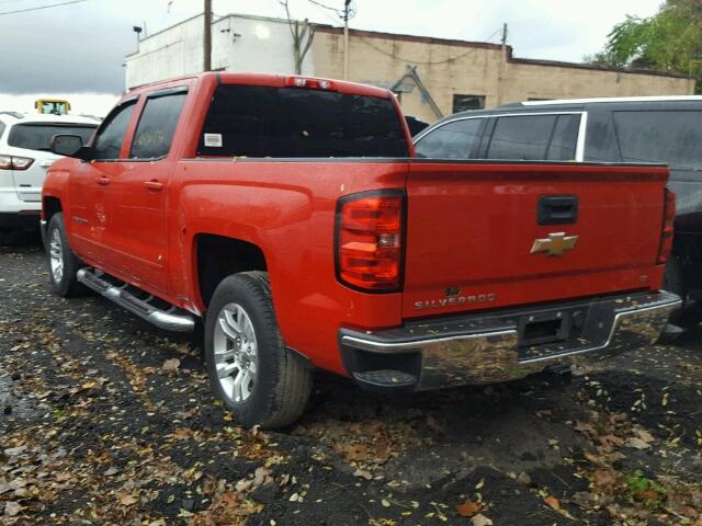 3GCPCREH2FG323351 - 2015 CHEVROLET SILVERADO RED photo 3