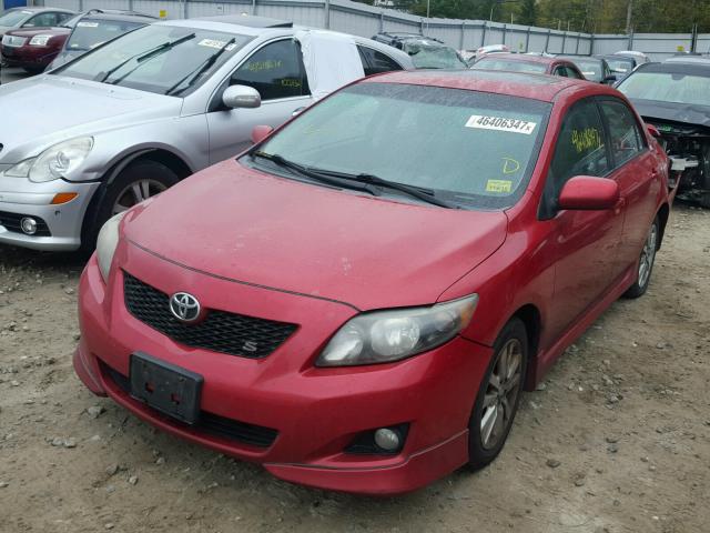 1NXBU40E59Z164247 - 2009 TOYOTA COROLLA BA TAN photo 2